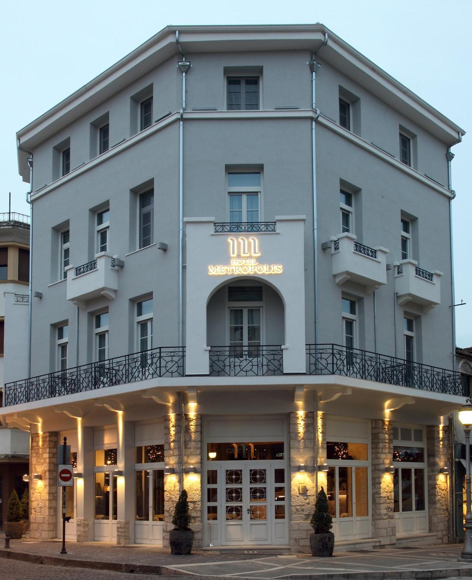 Hotel Metropolis Ioánnina Exteriör bild